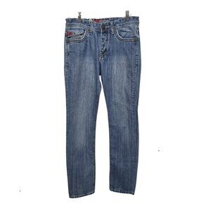 Diesel Mens Jeans Size 31 Blue Denim Straight Casual Designer